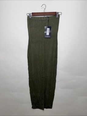 Olive Green Maxi Skirt